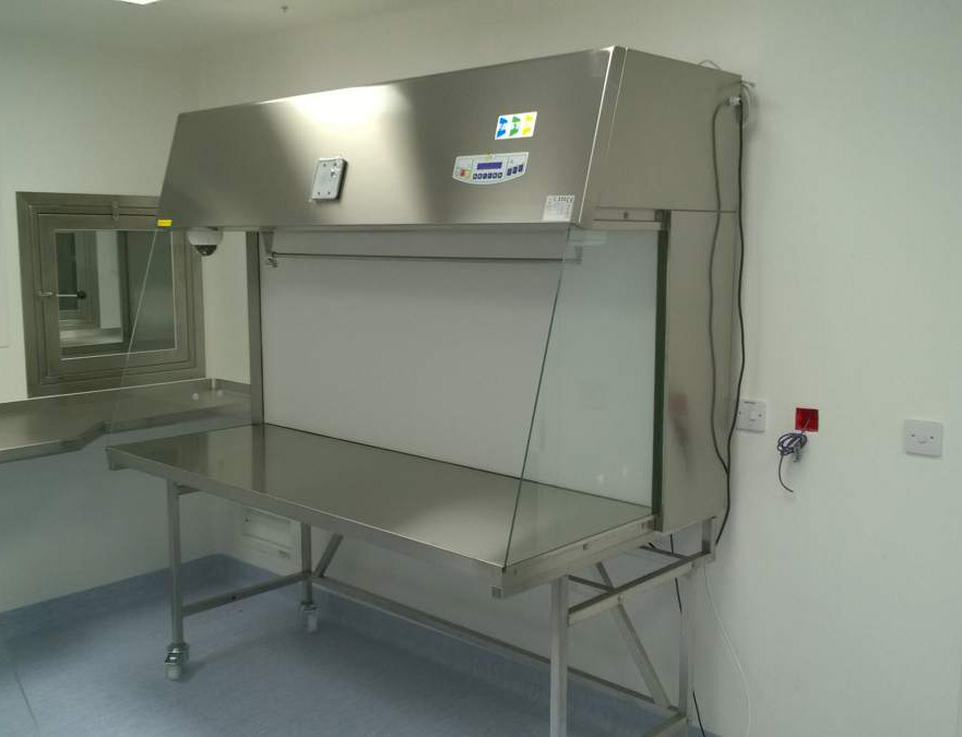 Laminar flow cabinet fully made in stainless steel